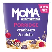 MOMA Jumbo Oat Porridge Cranberry & Raisin (GF)